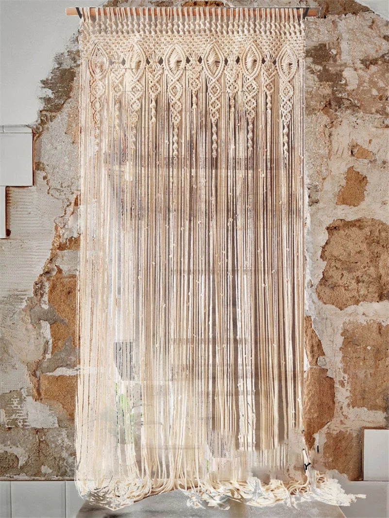 Macrame Door Curtain