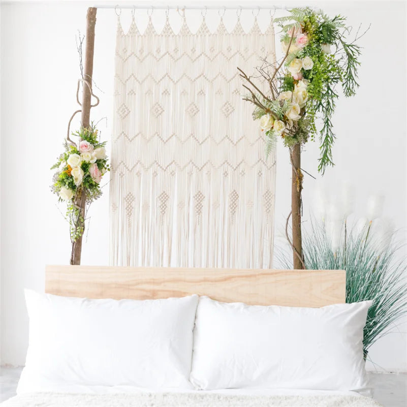 Macrame Door Curtain
