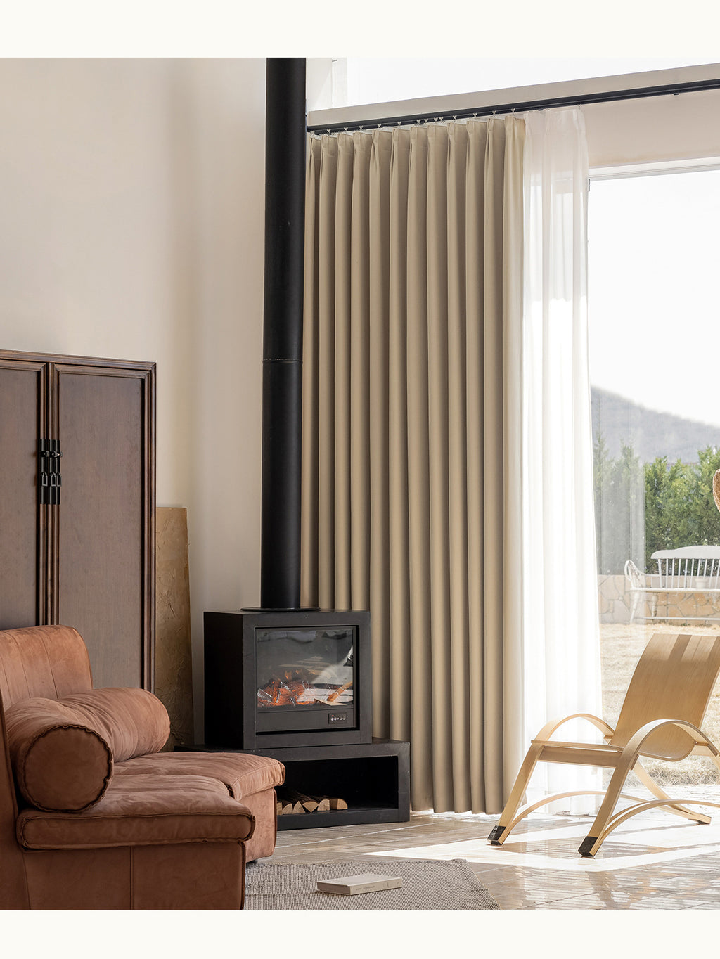 French Velvet Blackout Curtains
