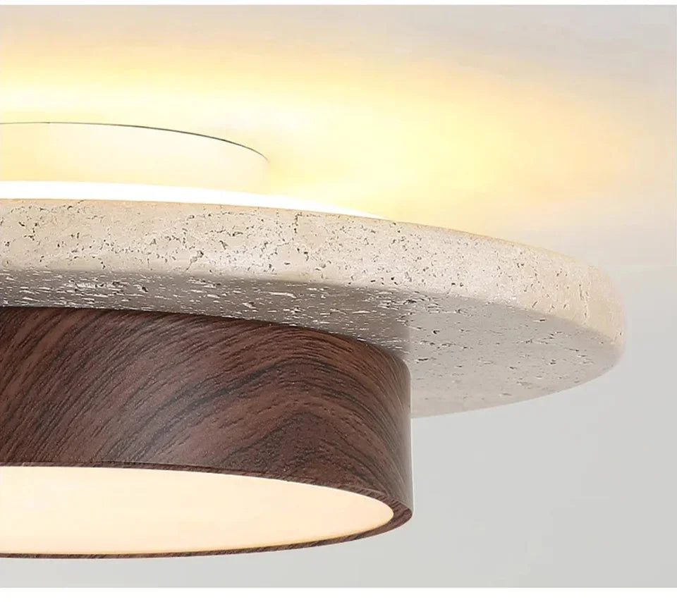 Wabi-Sabi Stone Ceiling Light