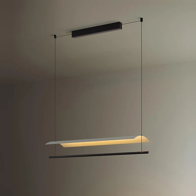 Wabi-Sabi Acrylic Linear Pendant Light