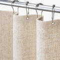 Boho Cotton-Linen Shower Curtain