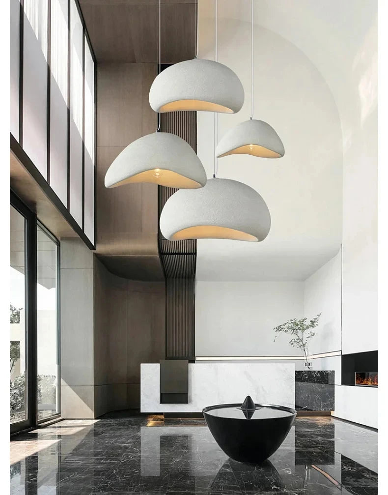 Wabi-Sabi Cement Pendant Chandelier