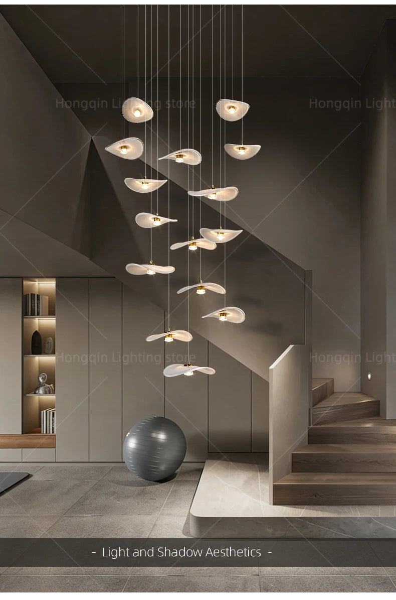Nordic Stone Pendant Chandelier