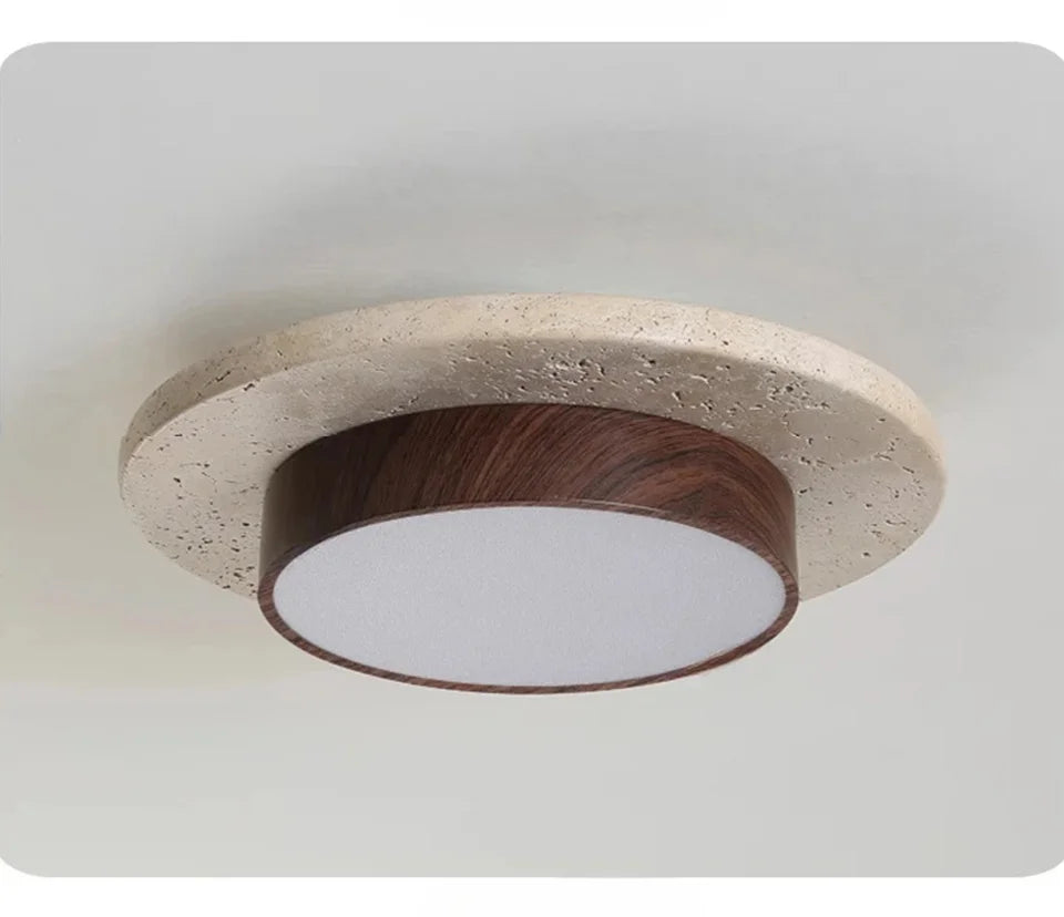 Wabi-Sabi Stone Ceiling Light