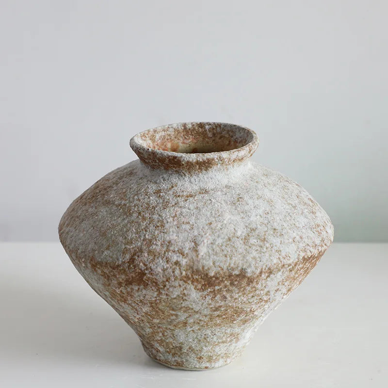 Coarse Pottery Zen Vase
