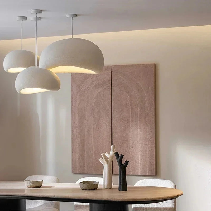 Wabi-Sabi Cement Pendant Chandelier