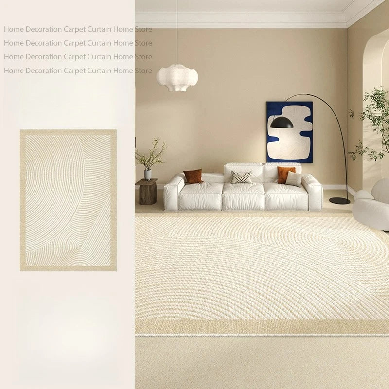 Abstract Washable Area Rug