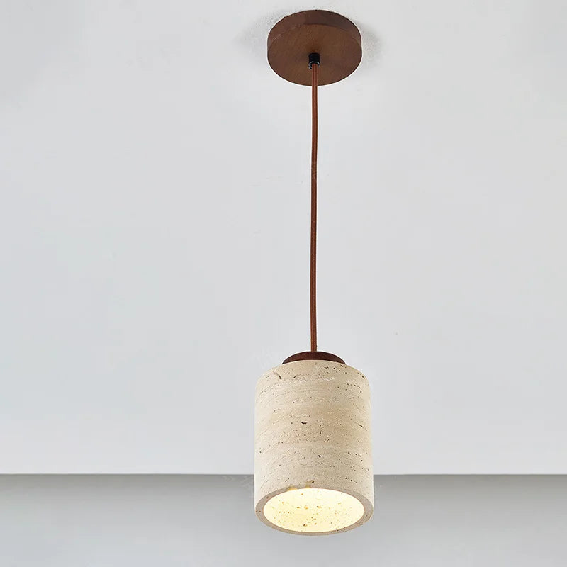Wabi-Sabi Stone Bedside Lamp