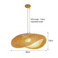 Rattan Pendant Chandelier