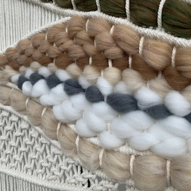 Boho Irregular Macrame Wall Hanging