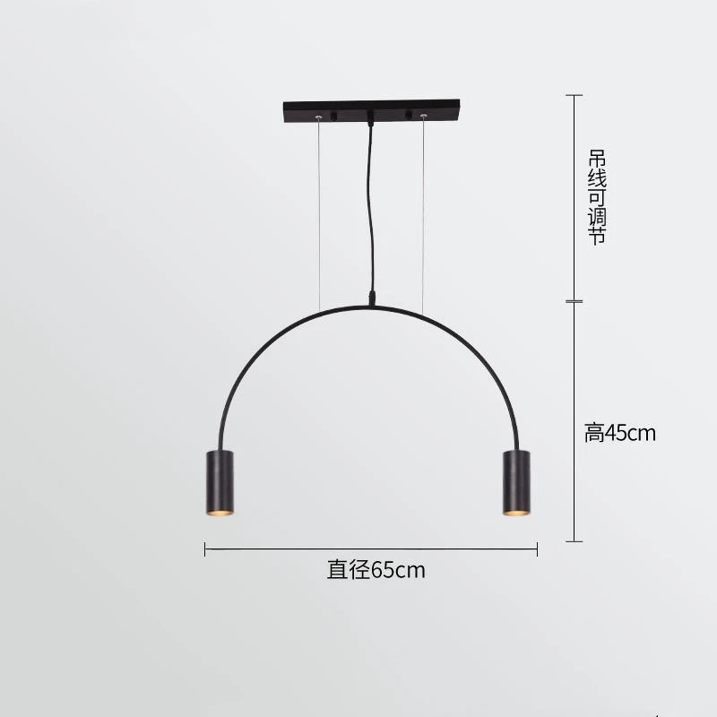 Modern Arc Pendant Lamp