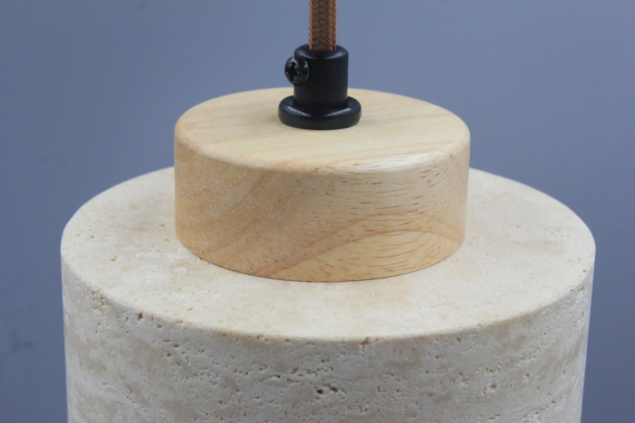 Wabi-Sabi Stone Pendant Lamp