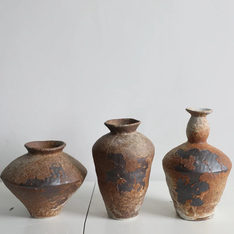Coarse Pottery Zen Vase