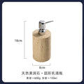 Wabi-Sabi Travertine Bath Set