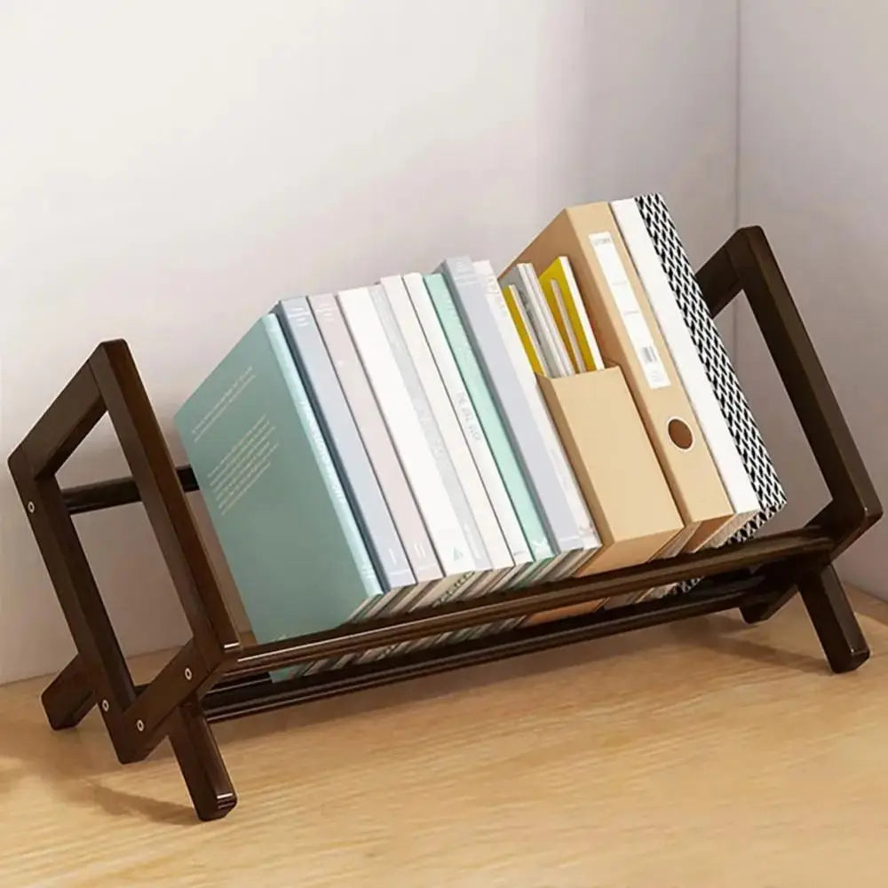 Bamboo Desktop Bookshelf