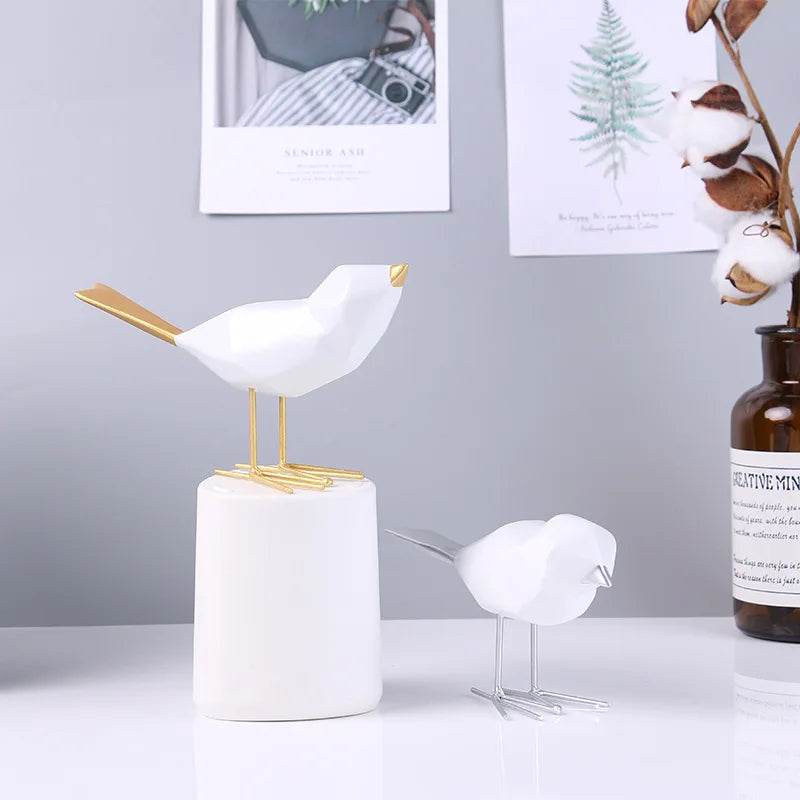 Origami Bird Figurine