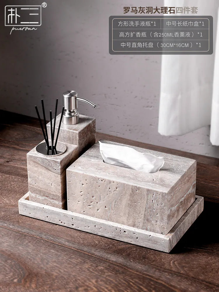 Luxury Travertine Reed Diffuser