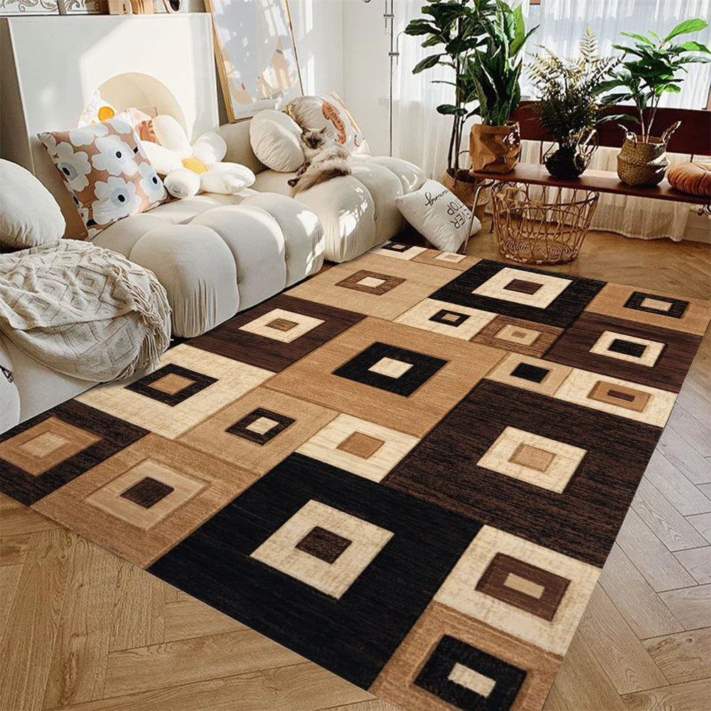 Abstract Geometric Area Rug