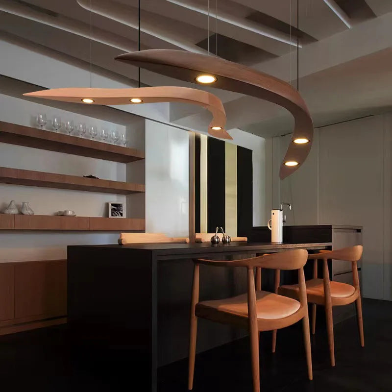 Modern Wood Pendant Lamp