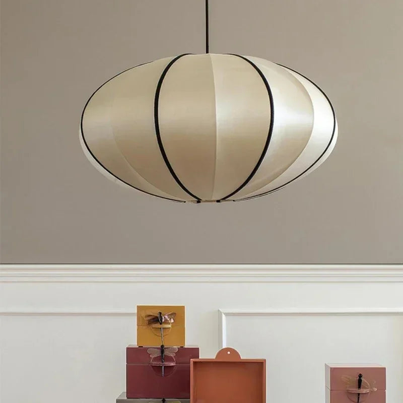 Wabi-Sabi Fabric Pendant Chandelier