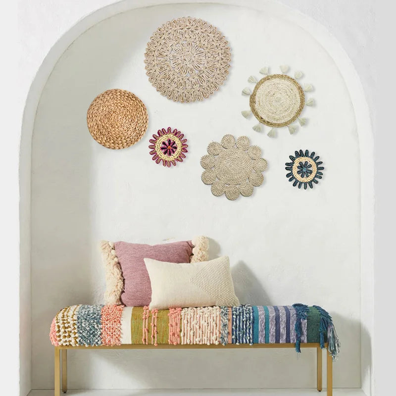 Boho Round Macrame Wall Hanging