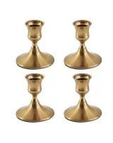 Brass Candlestick (2-Piece Set)