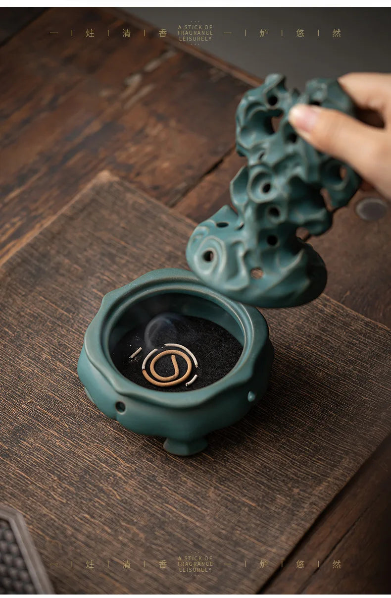 Zen Ceramic Incense Burner