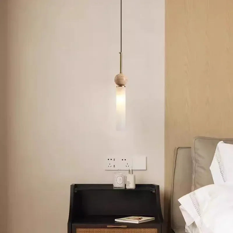 Wabi-Sabi Stone Pendant Chandelier