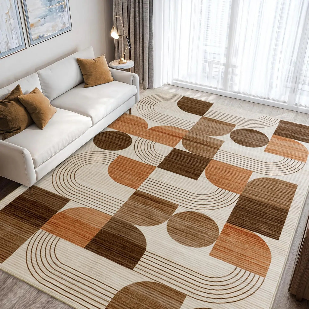 Abstract Geometric Area Rug
