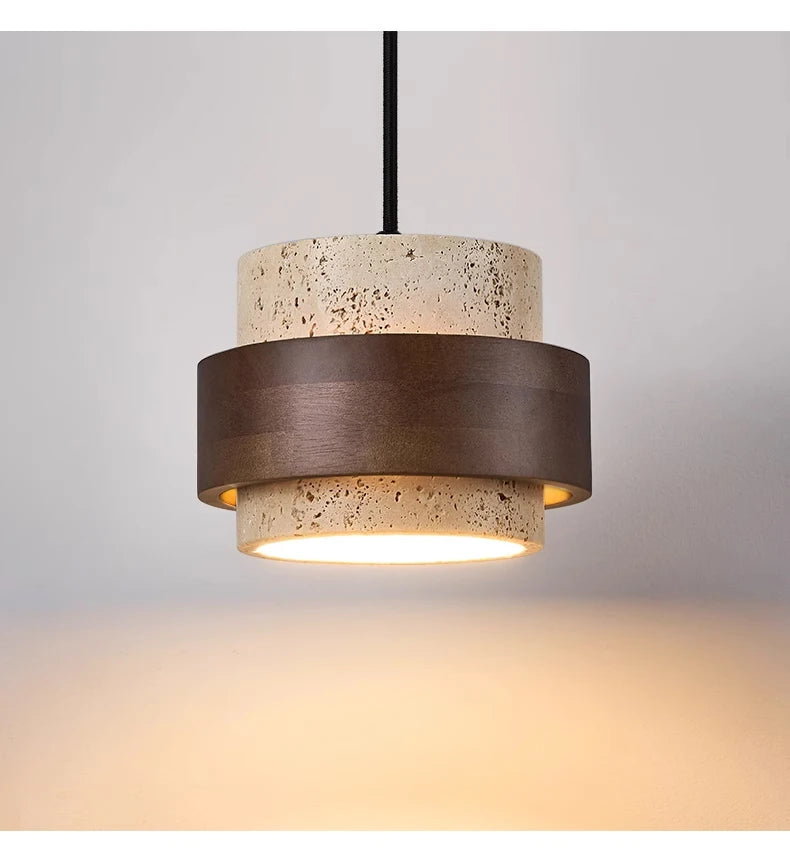Wabi-Sabi Stone Pendant Chandelier