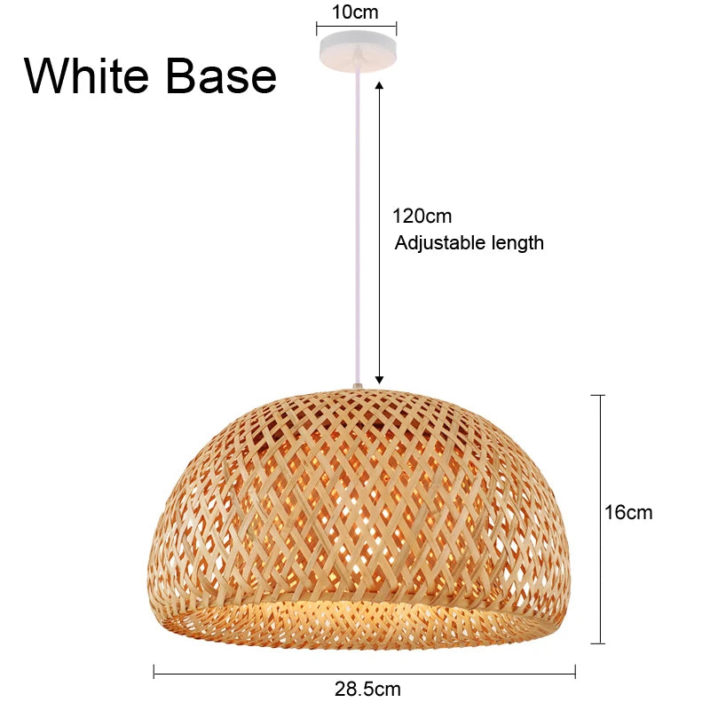 Rattan Pendant Chandelier