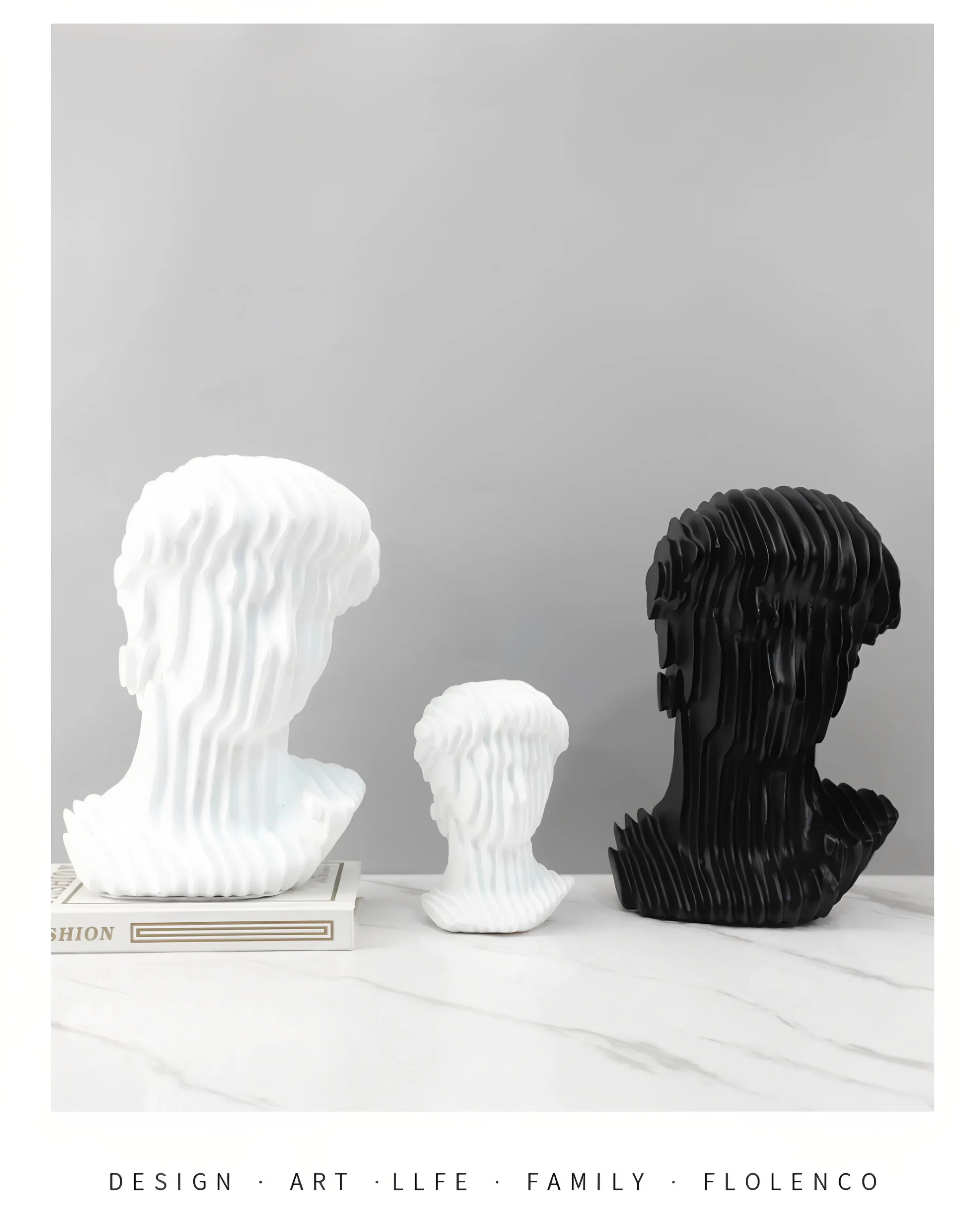 Abstract Head Sculpture