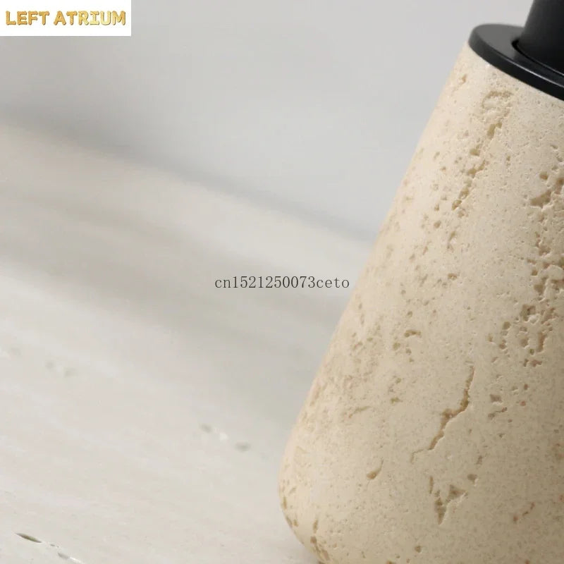 Wabi-Sabi Stone Soap Dispenser