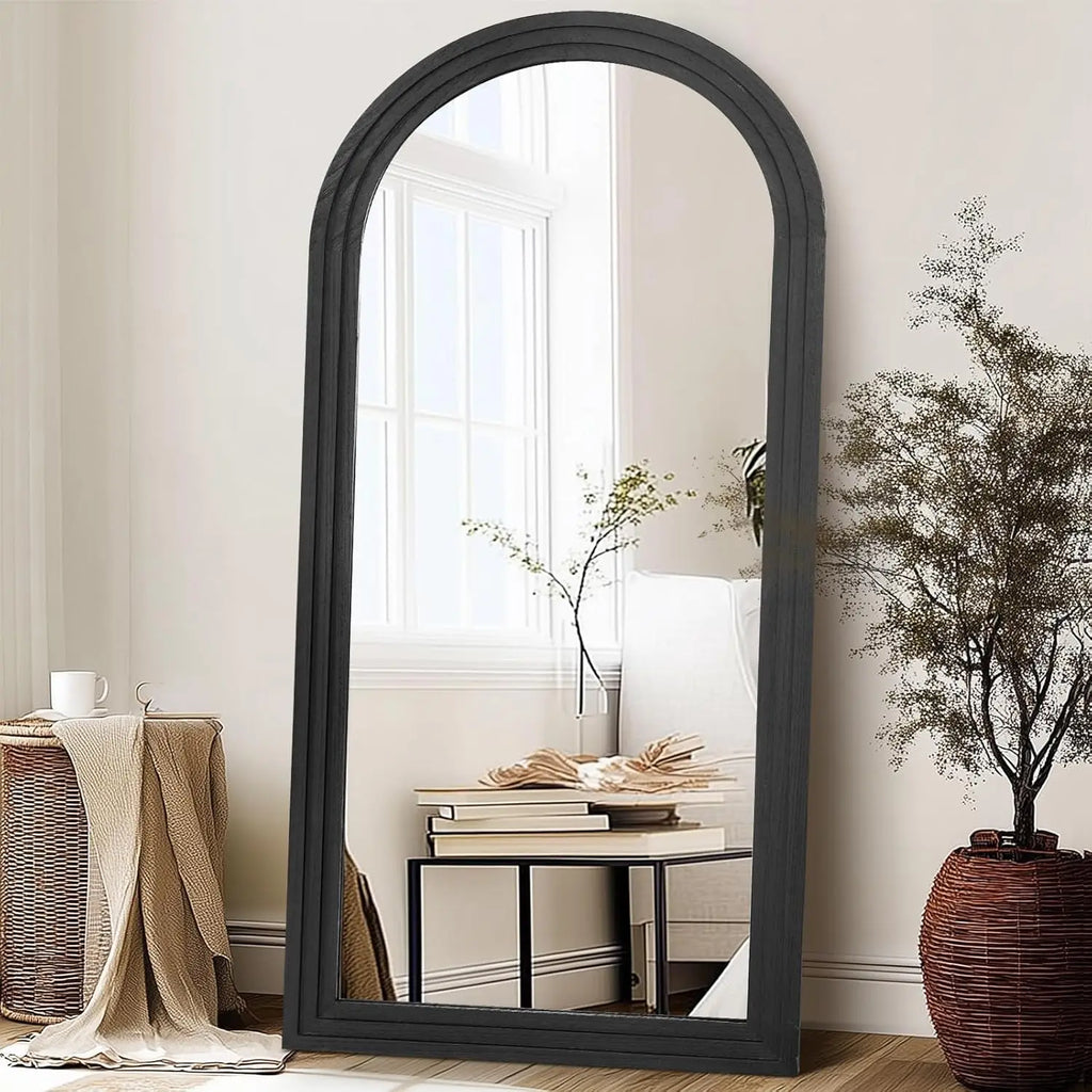 Arched Full-Length Wall Mirror
