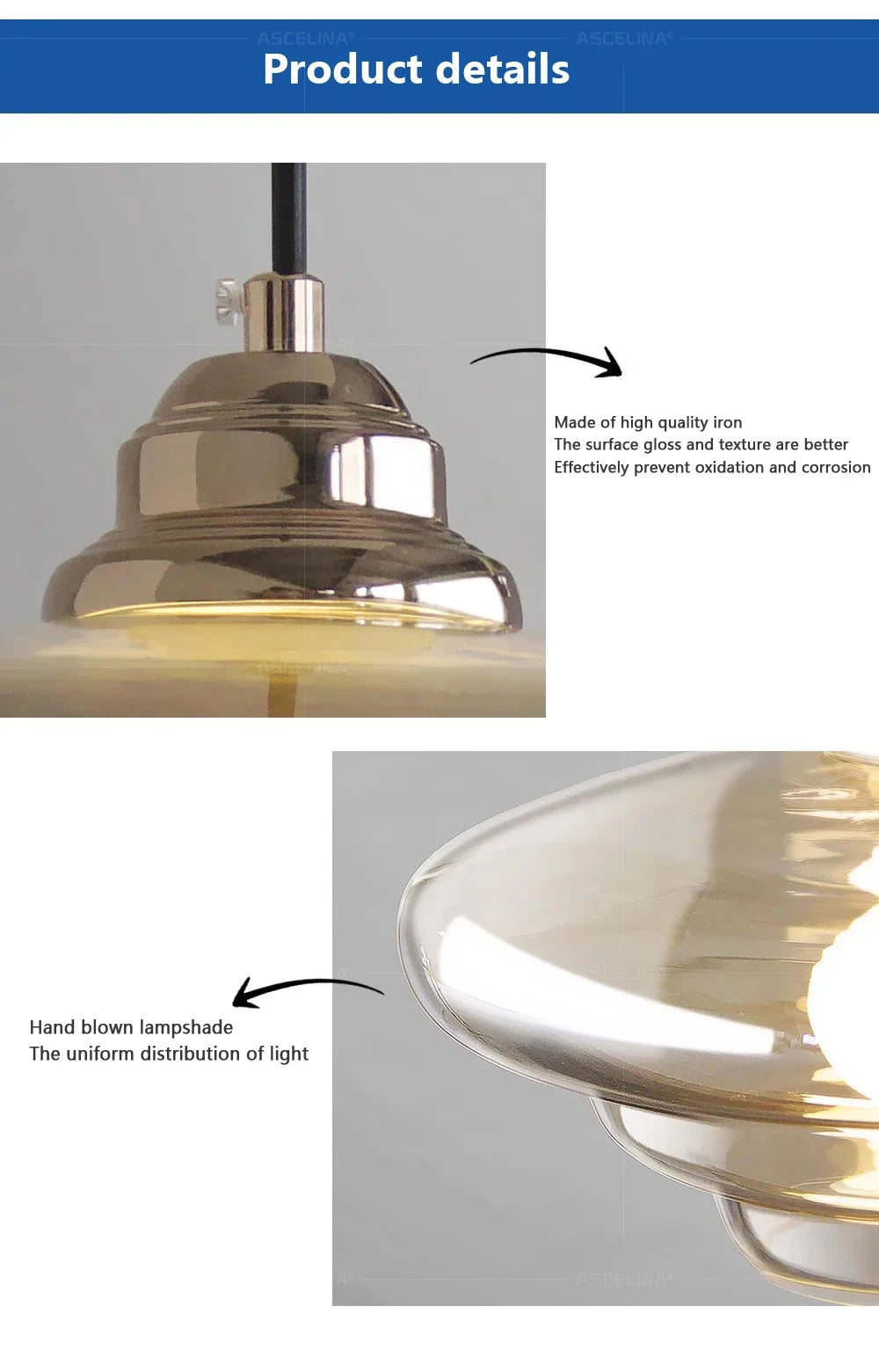 Nordic Stone Pendant Lamp