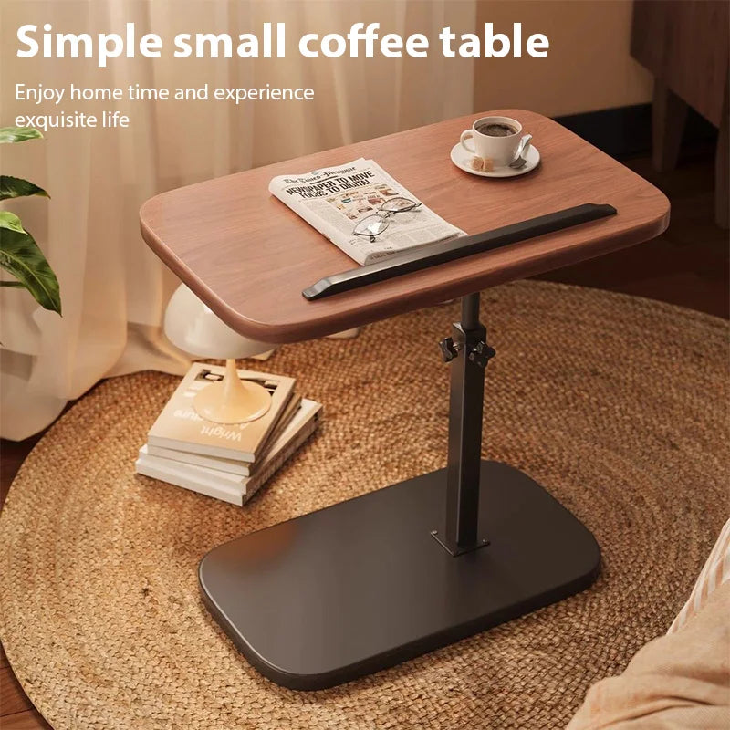 C-Shaped Sofa Side Table