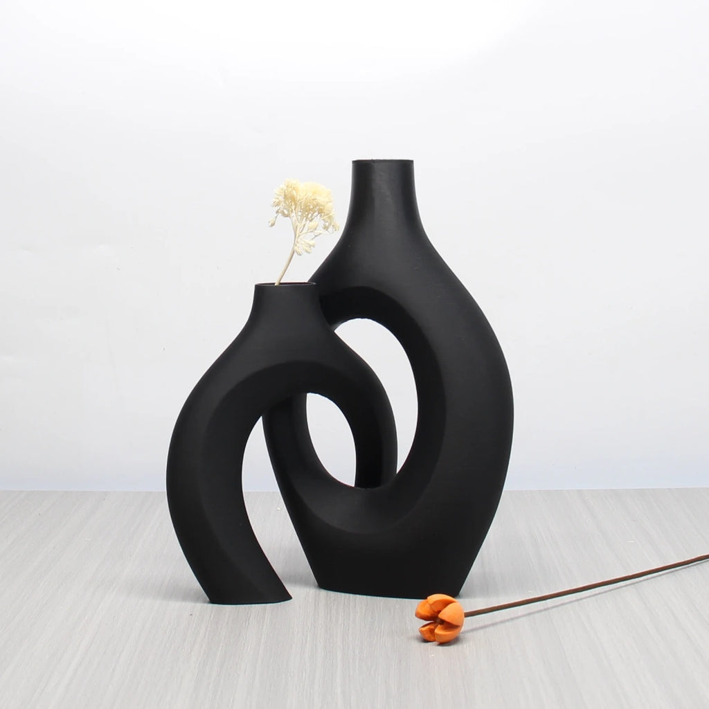 Bohemian Art Vase Set