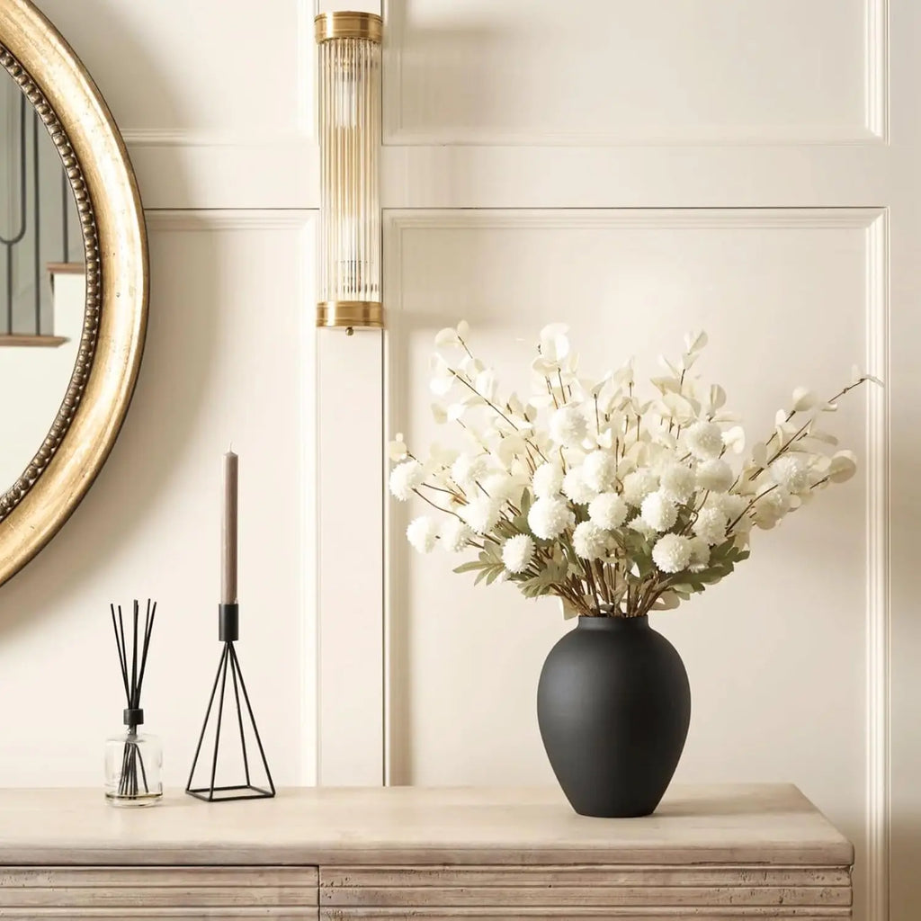 Wabi-Sabi Metal Vase