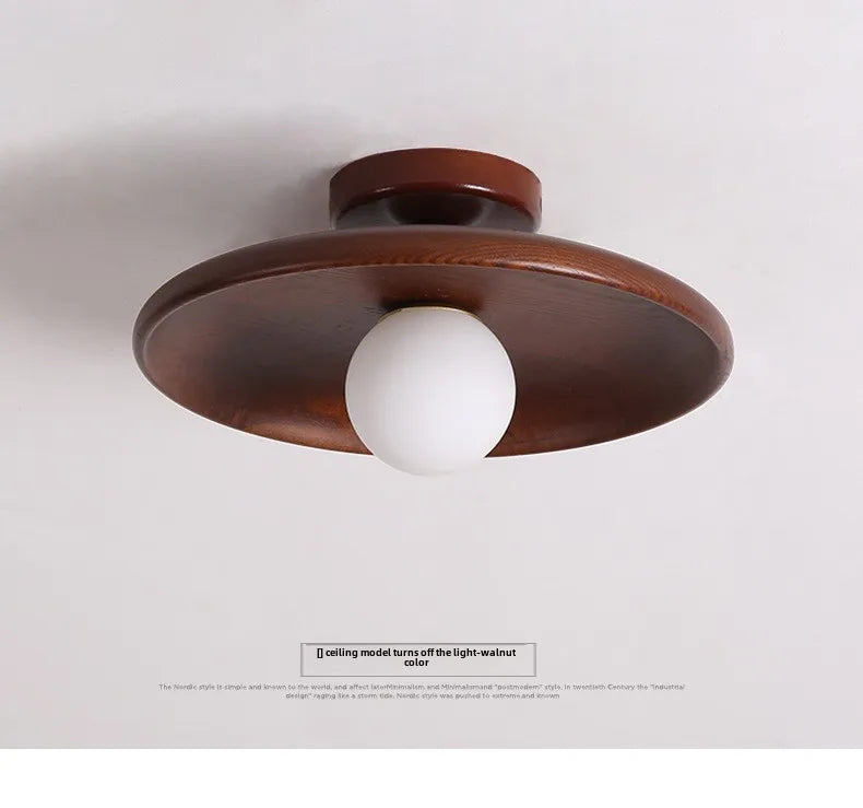 Japanese Bamboo Ceiling Light
