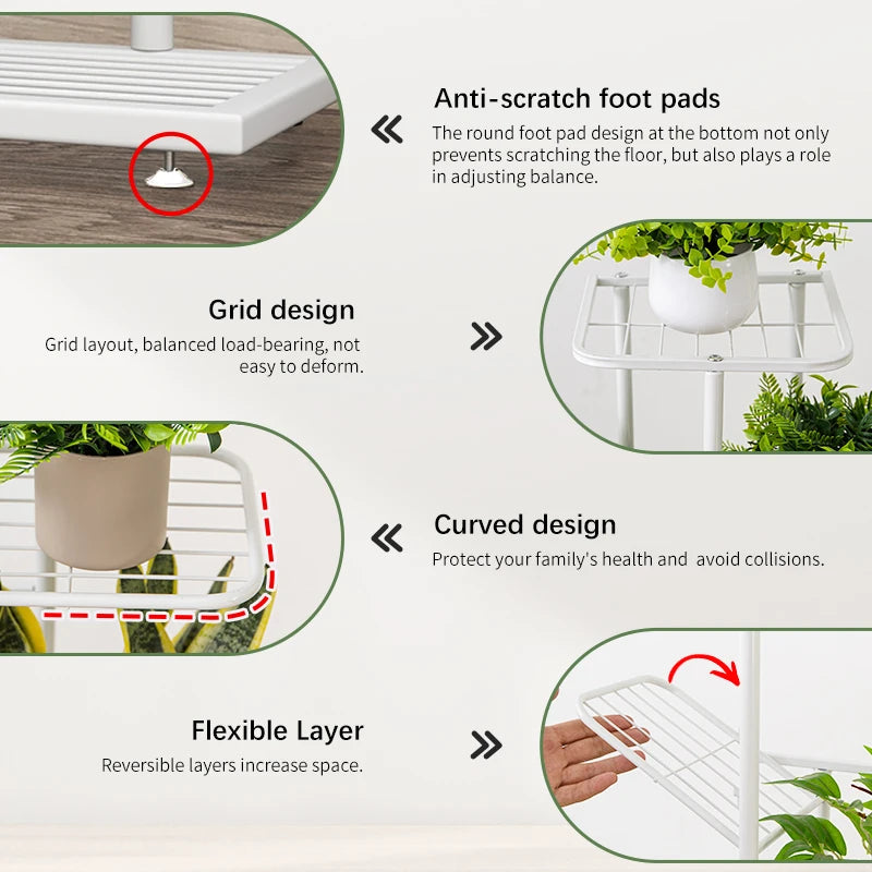Iron Flower Pot Stand