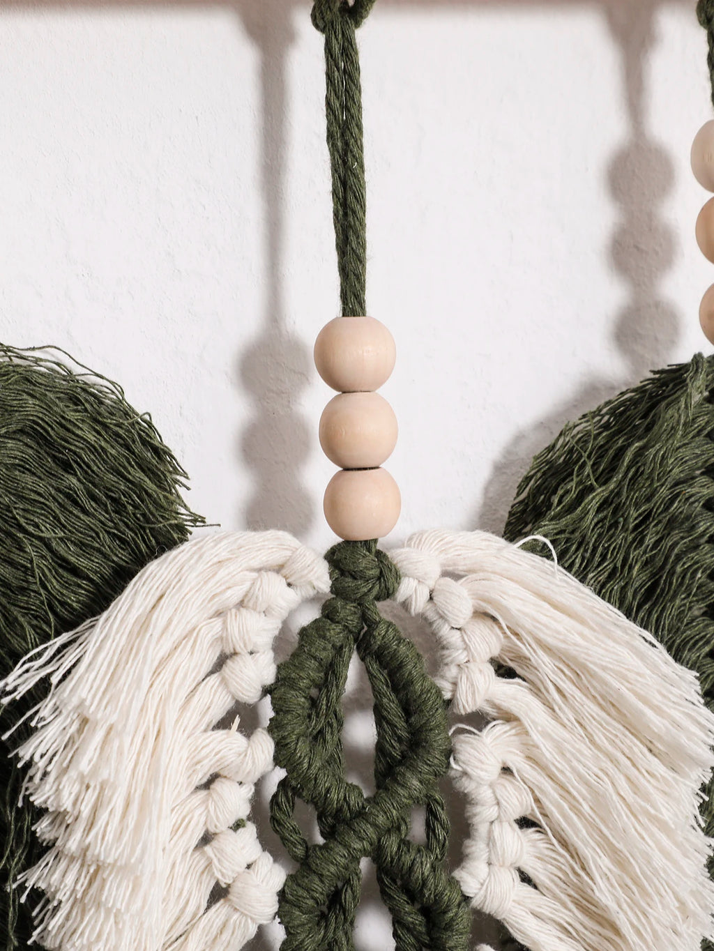 Boho Green Macrame Wall Hanging