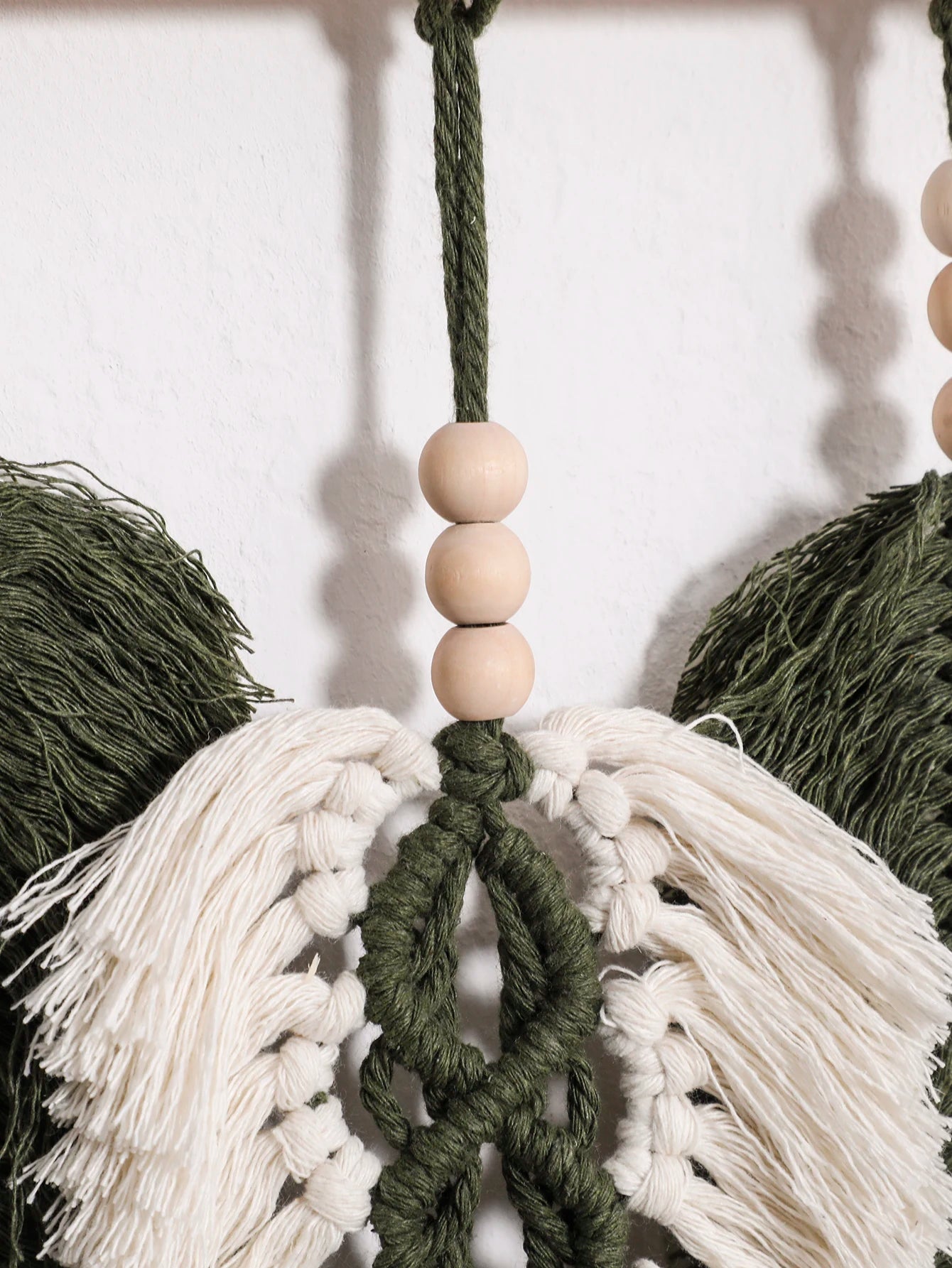 Boho Green Macrame Wall Hanging
