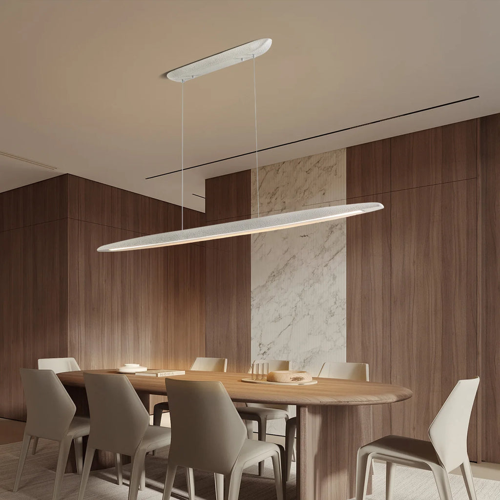 Wabi-Sabi Wood Linear Pendant Light