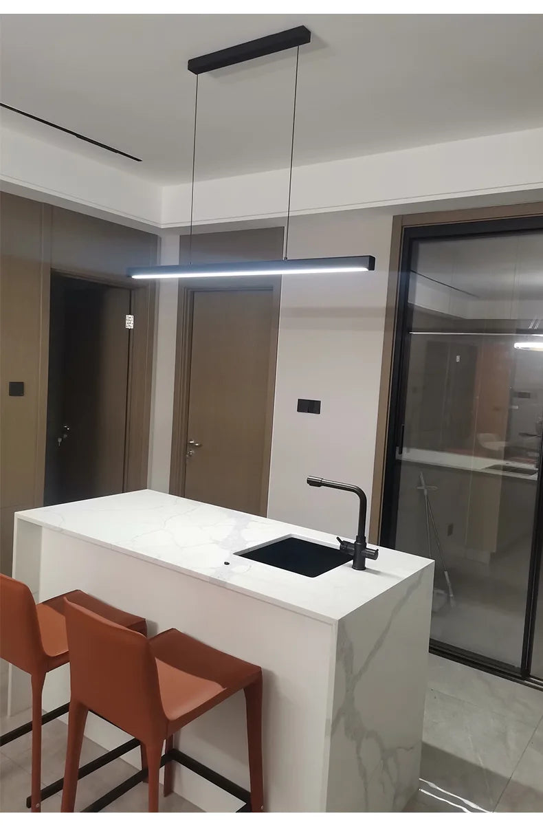 Modern Acrylic Linear Pendant Light