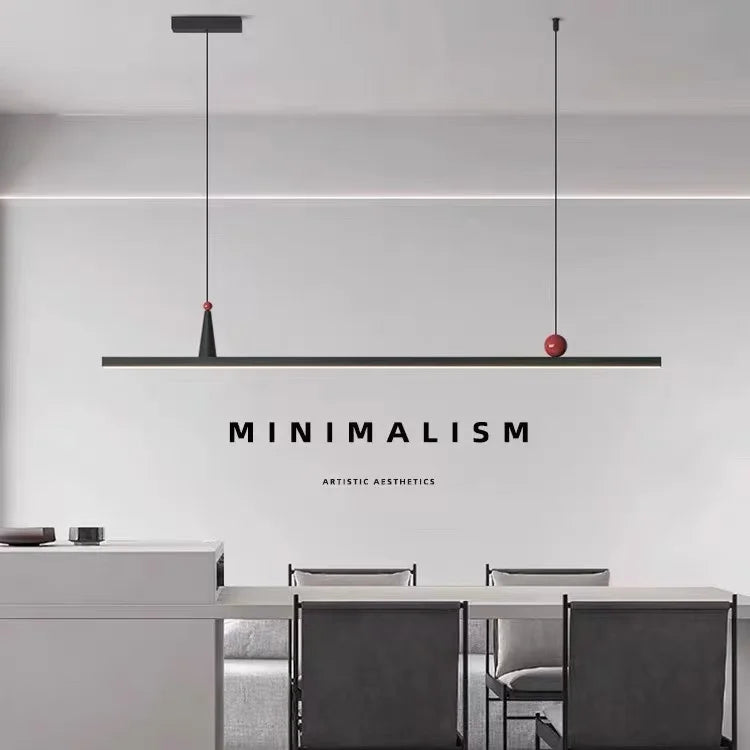 Minimalist Linear Pendant Light