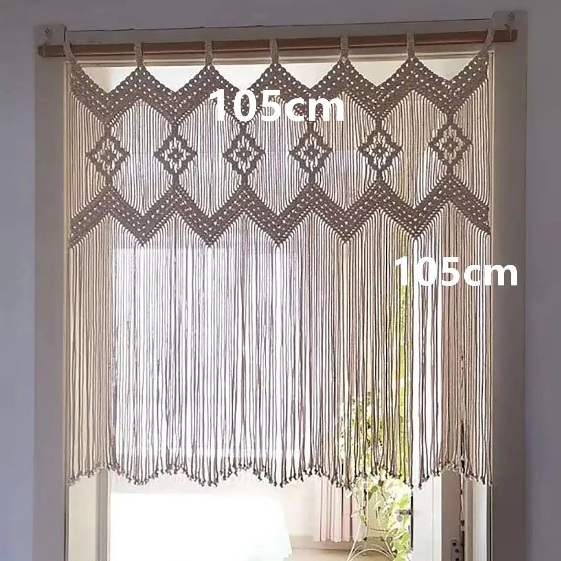 Macrame Door Curtain