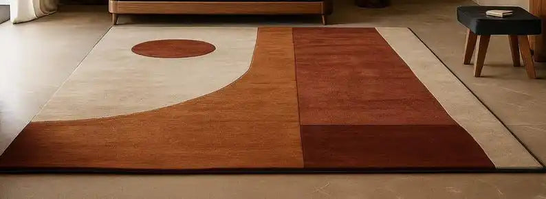 Abstract Geometric Area Rug