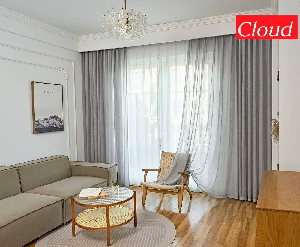 Japanese Cotton-Linen Sheer Curtains