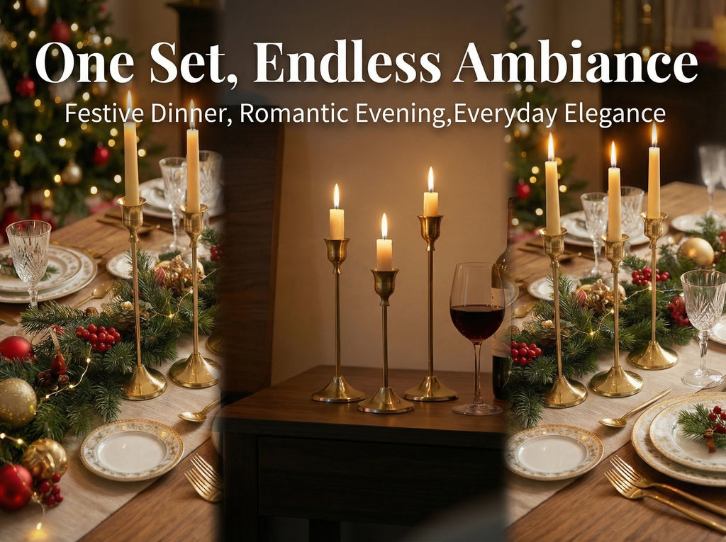 Brass Candlestick (36-Piece Set)